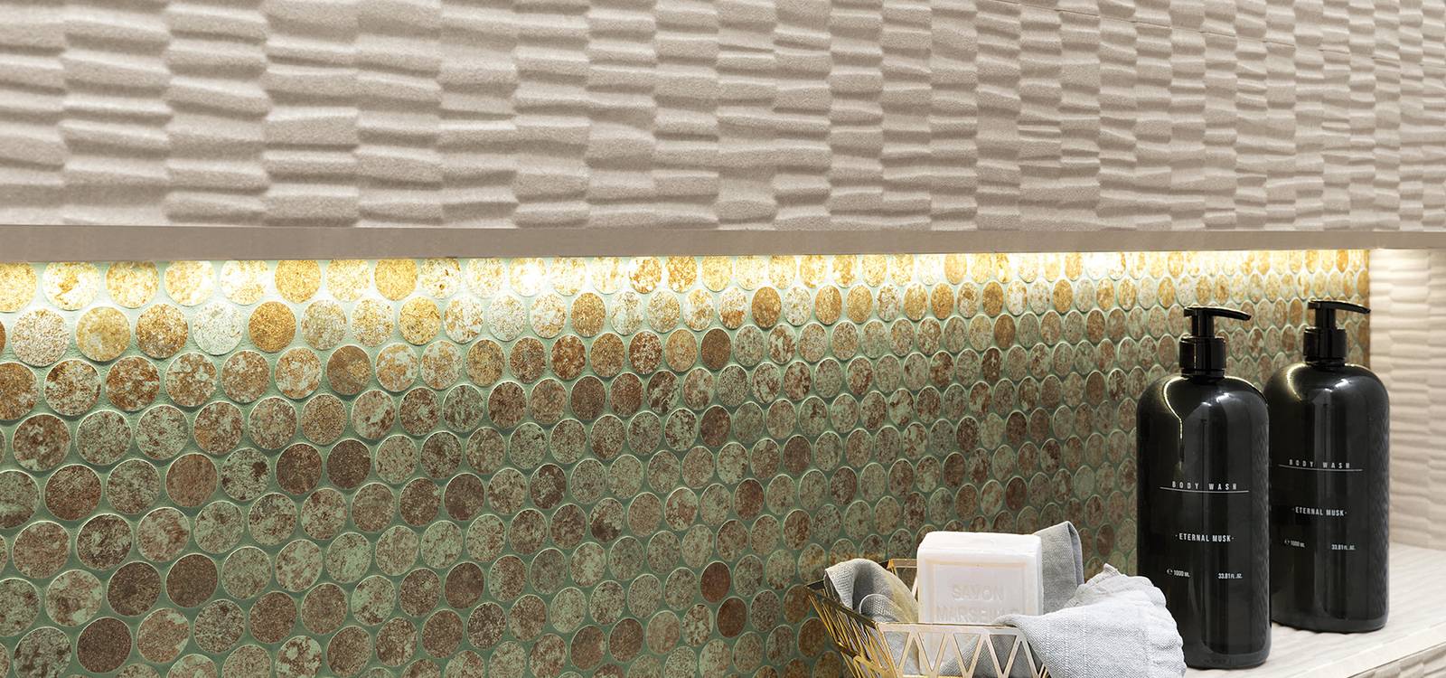 Интерьер , оформленный плиткой из коллекции: OXIDE – ДРУГИЕ