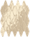 Preview image of the article BEIGE ROMBI MOSAICO size 31x35.5 from the GLIM collection.