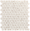 Immagine di anteprima dell'articolo GEMME BIANCO ROUND MOSAICO formato 29,5x35 della collezione GLIM
