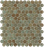 Immagine di anteprima dell'articolo DECO RUST ROUND MOSAICO formato 29,5x32,5 della collezione SHEER