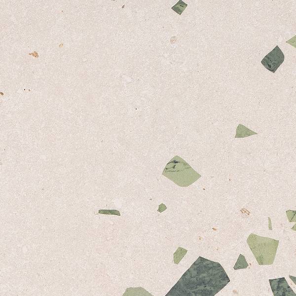 Color preview image: SCAGLIE BIANCO VERDE
