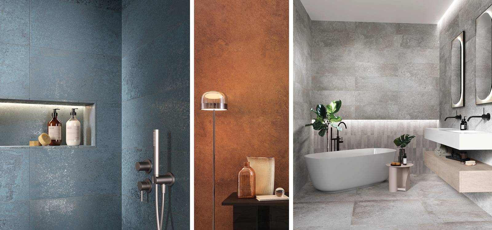 Immagine ambiente Casa, realizzato con piastrelle della collezione: OXIDE - Bianco