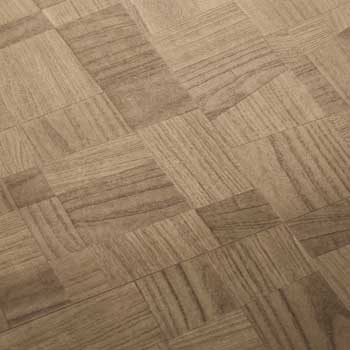 Wood effect tile detail with cross module laying, natural texture and warm tones from Plein Air collection.