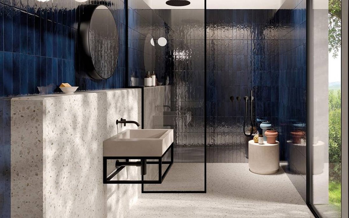 GLIM Glow: FAP Ceramiche’s metallic “brick” subway tile