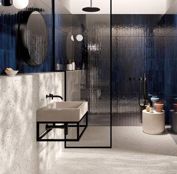 GLIM Glow: FAP Ceramiche’s metallic “brick” subway tile