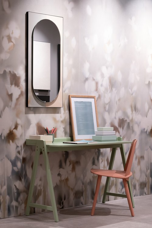 Image d'ambiance , réalisée avec des carreaux de la collection : FAP MAXXI 120x278 – Gris