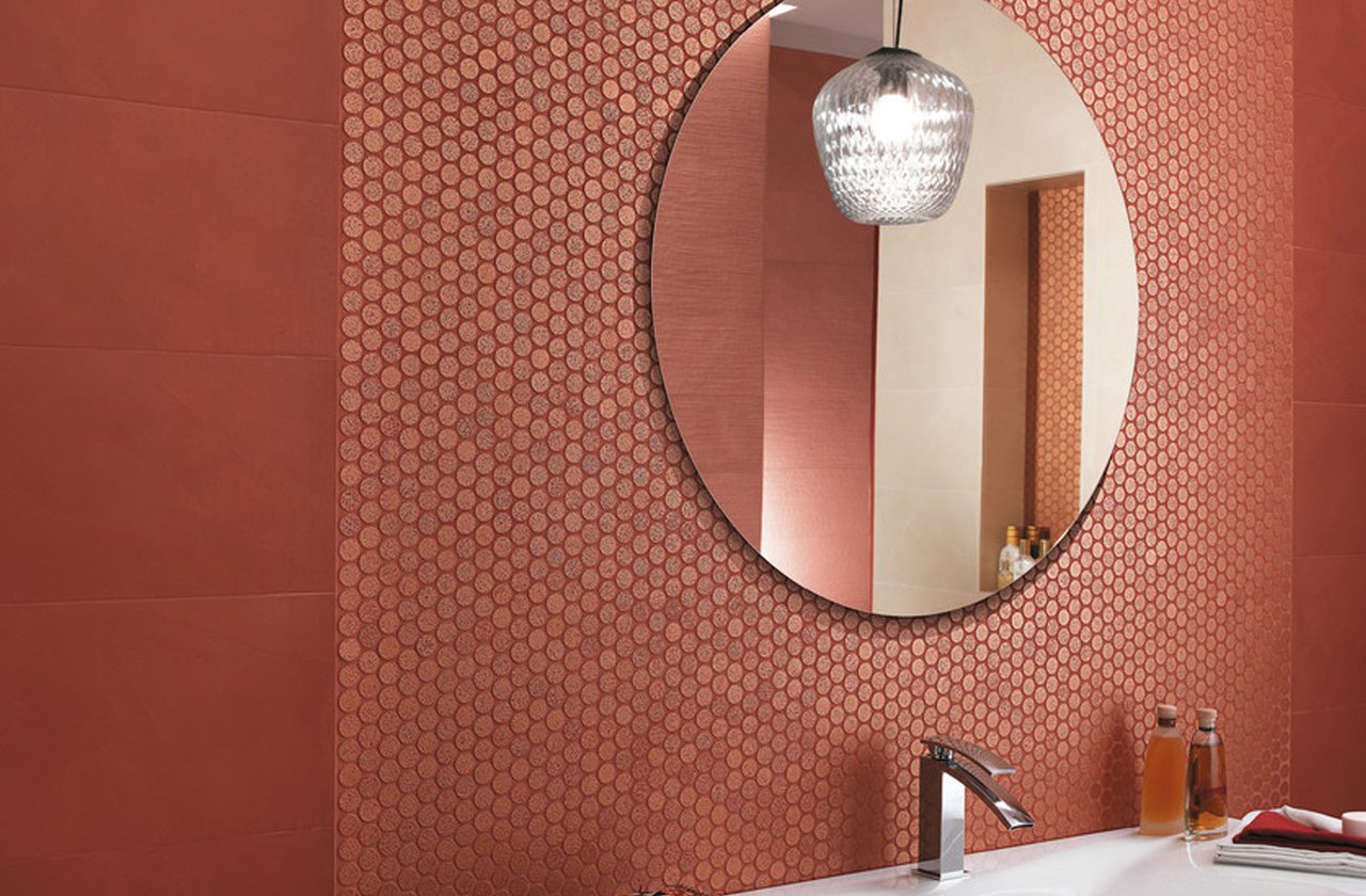 Tiles color Red-Pink FAP Ceramiche - COLOR LINE