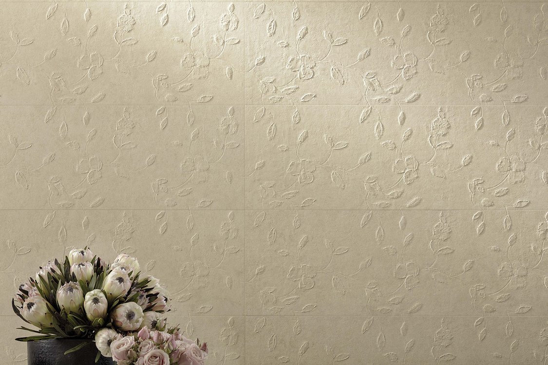 Immagine ambiente , realizzato con piastrelle della collezione: LUMINA STONE - Beige