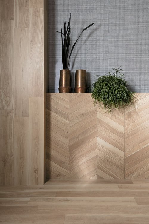 Room view , created with tiles from the collection: FAPNEST – Beige