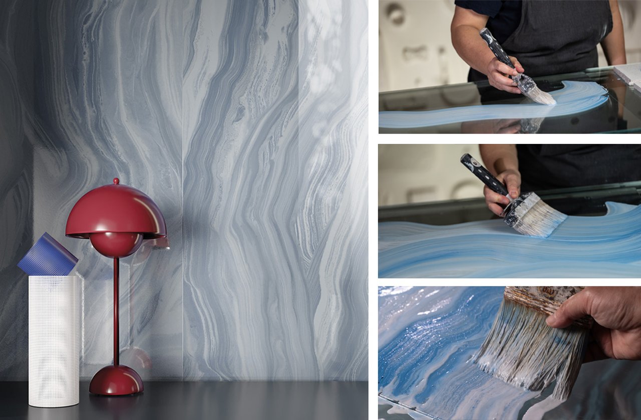 плитка ЦВЕТУ Azzurro FAP Ceramiche - MATERIA BRILLANTE