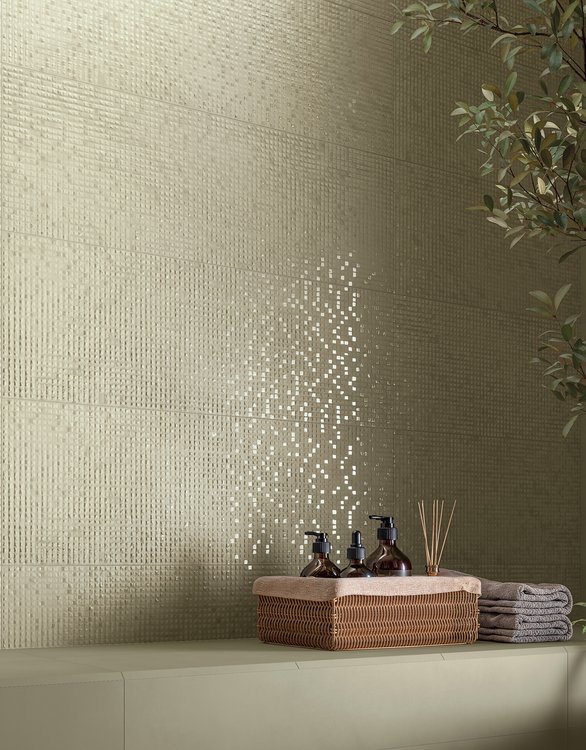 Immagine ambiente , realizzato con piastrelle della collezione: OLTRE IL COLORE - Altri