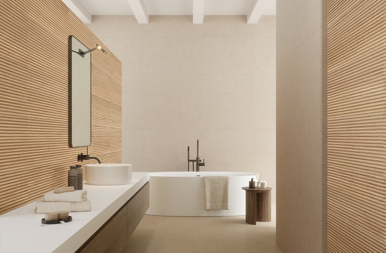 Piastrelle color Beige FAP Ceramiche - OLTRE LA PIETRA