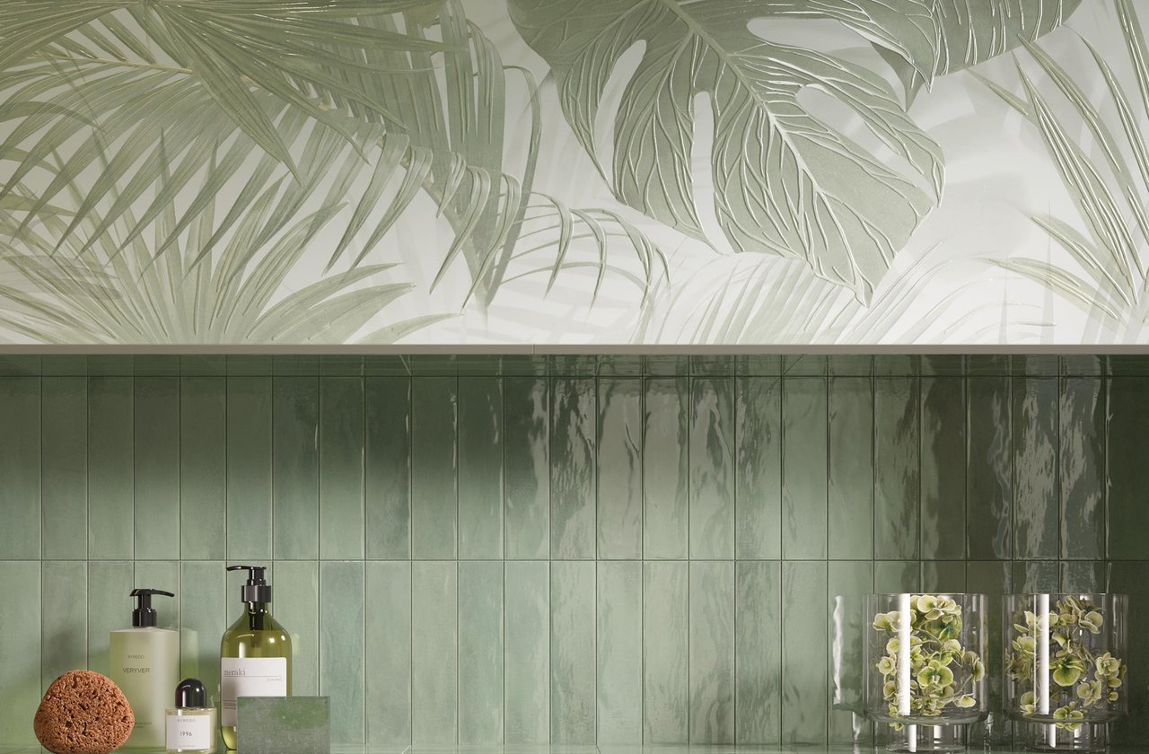 Cerámica color Verde FAP Ceramiche - FAP MURALS