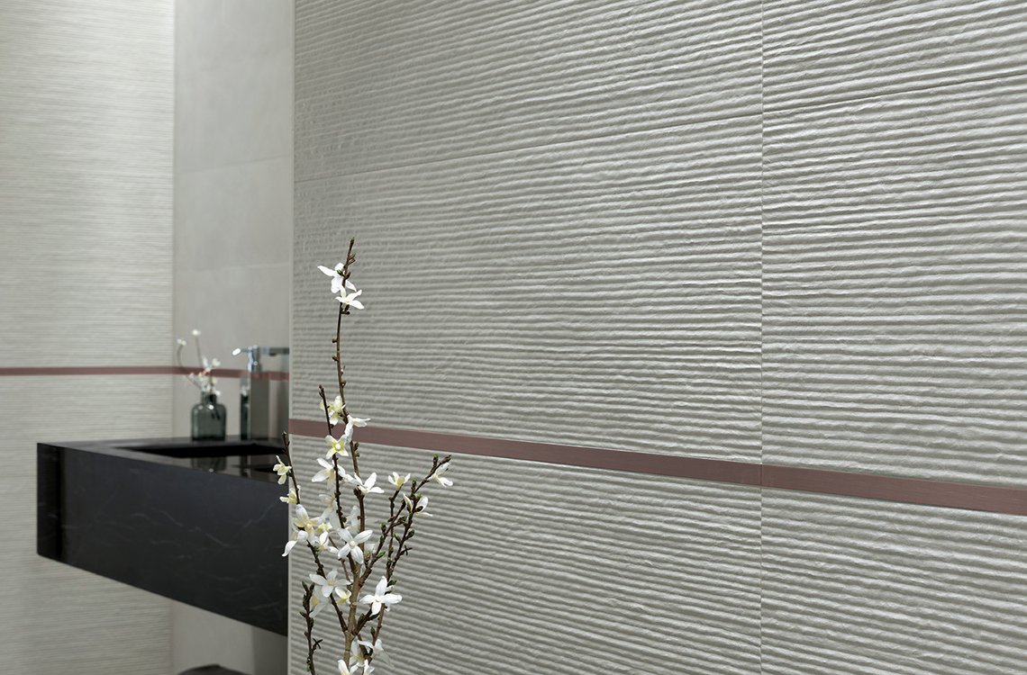 Интерьер , оформленный плиткой из коллекции: COLOR LINE – СЕРЫЙ