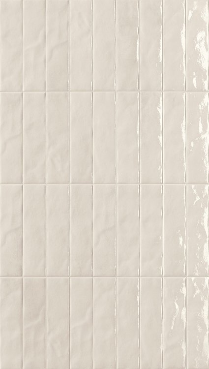 Room view , created with tiles from the collection: GLIM – White