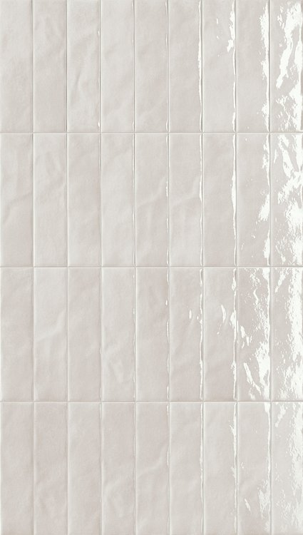 Room view , created with tiles from the collection: GLIM – White