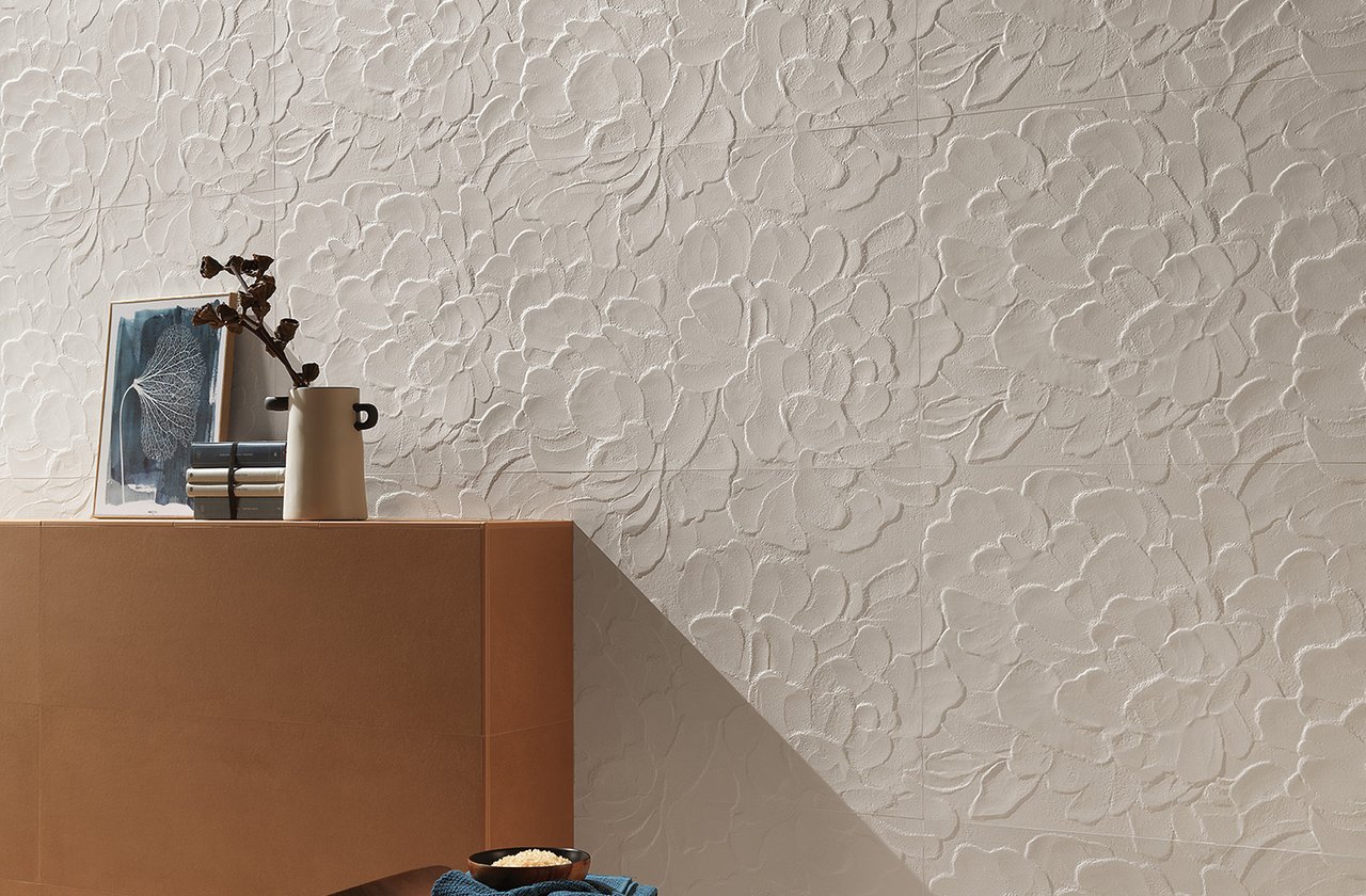 плитка ЦВЕТУ WHITE FAP Ceramiche - LUMINA SAND ART