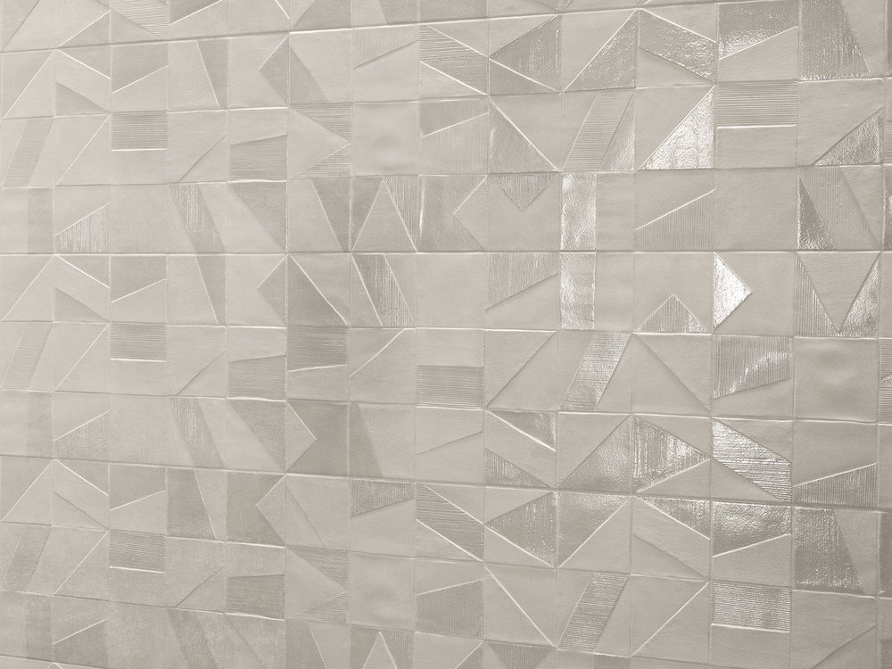 Immagine ambiente , realizzato con piastrelle della collezione: MAT&MORE - Bianco