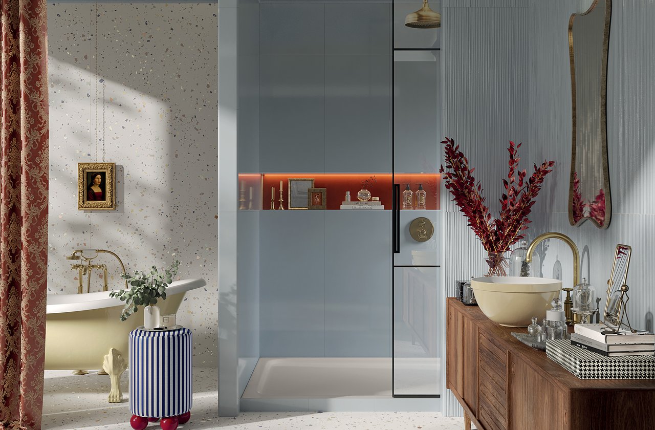 Piastrelle color Azzurro FAP Ceramiche - MATERIA