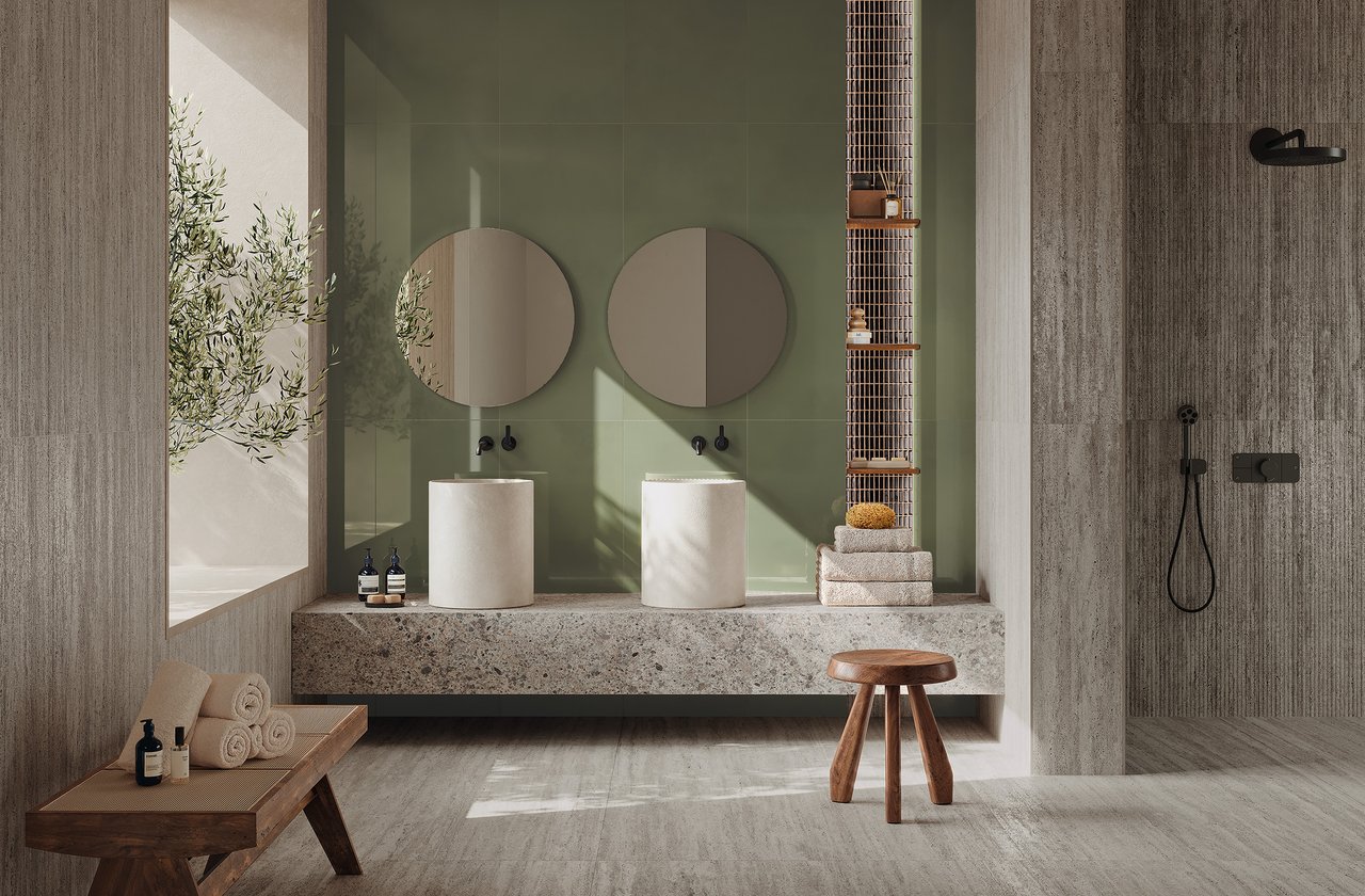 Piastrelle color Grigio FAP Ceramiche - MATERIA BRILLANTE