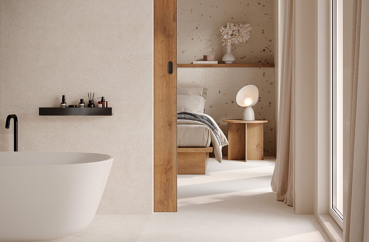 Piastrelle color Bianco FAP Ceramiche - MATERIA PURA porcelain tiles