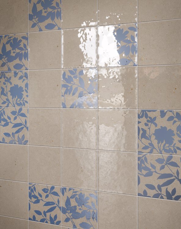 Immagine ambiente , realizzato con piastrelle della collezione: MATERIA PURA porcelain tiles - Grigio