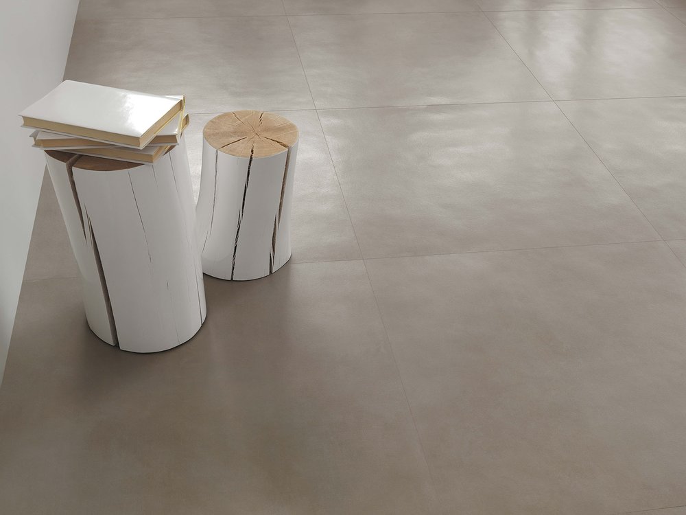 Immagine ambiente , realizzato con piastrelle della collezione: MILANO&FLOOR - Beige