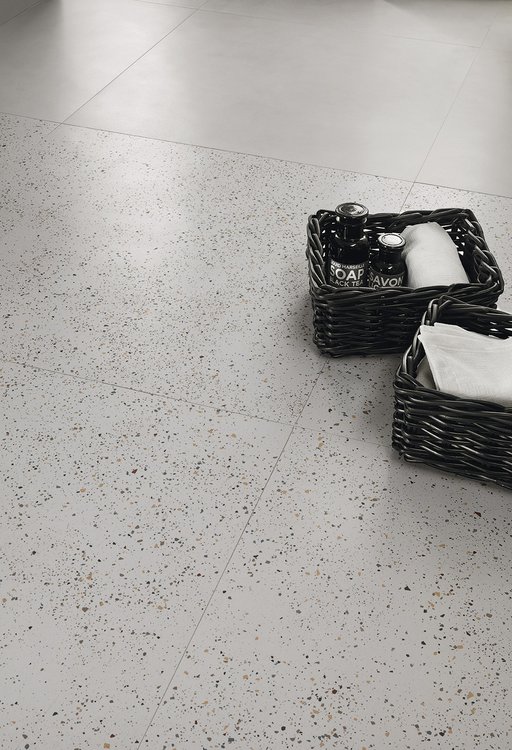 Immagine ambiente , realizzato con piastrelle della collezione: MILANO MOOD - Bianco