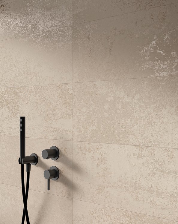 Интерьер , оформленный плиткой из коллекции: OXIDE – BEIGE