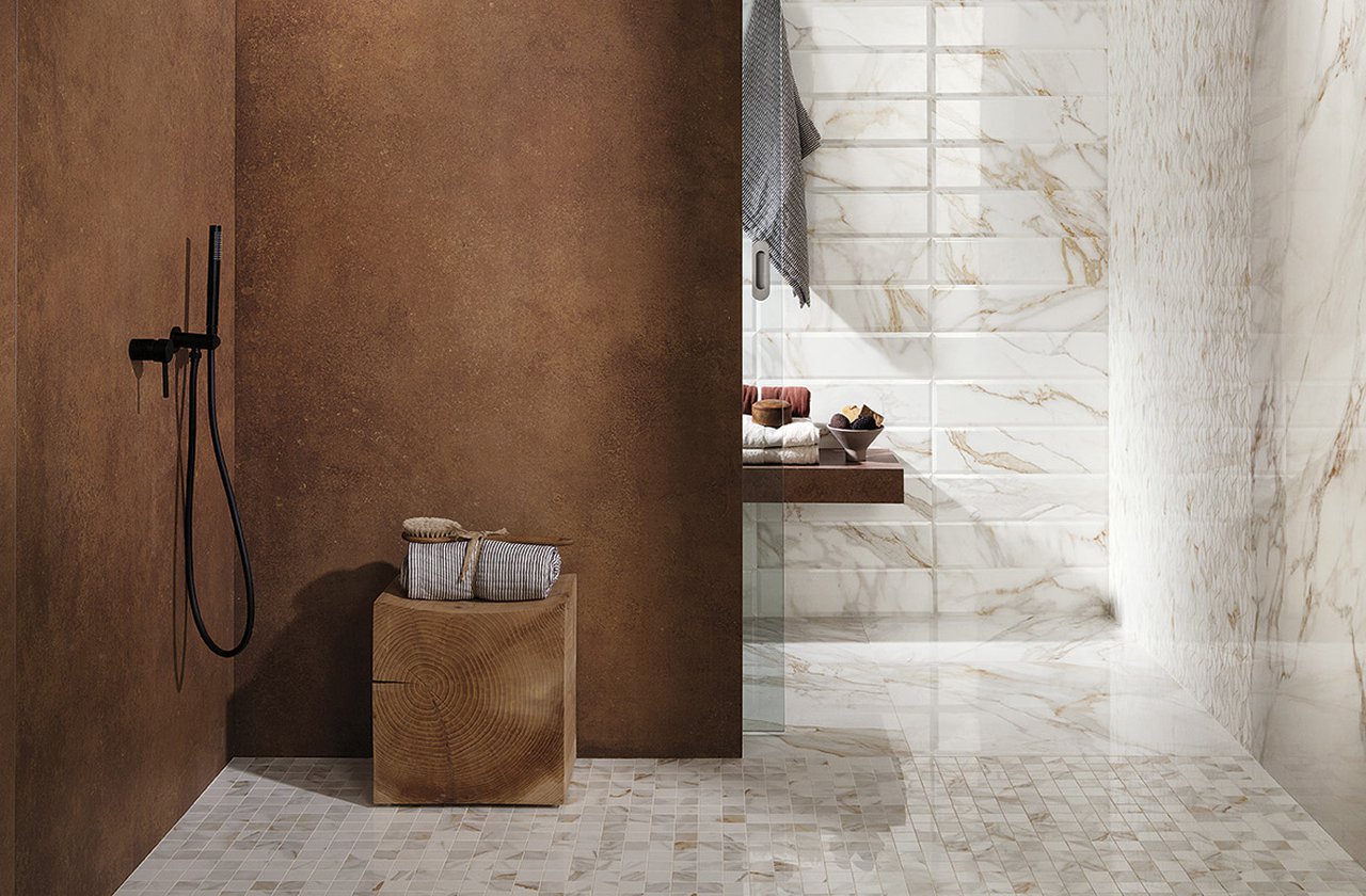 Tiles effect Marble FAP Ceramiche - ROMA GOLD