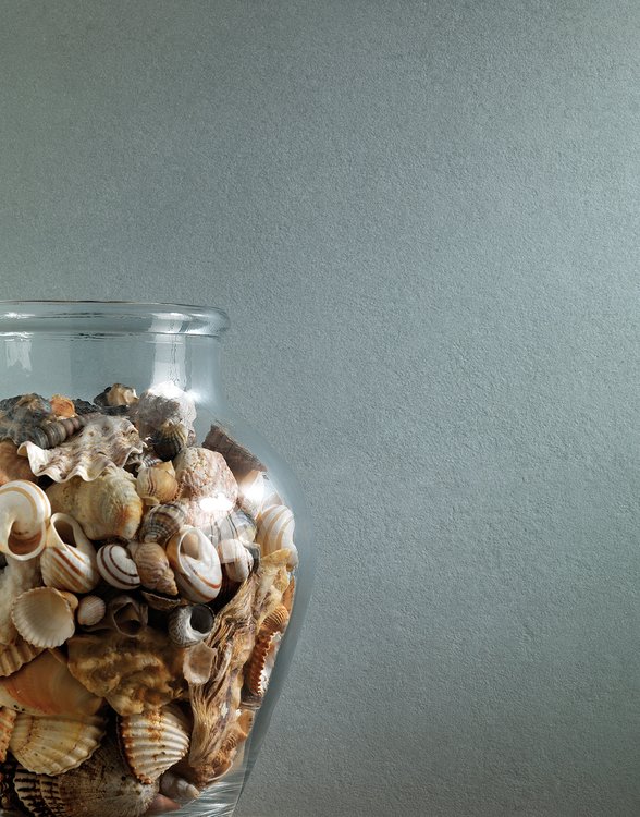 Room view , created with tiles from the collection: SUMMER – Light Blue