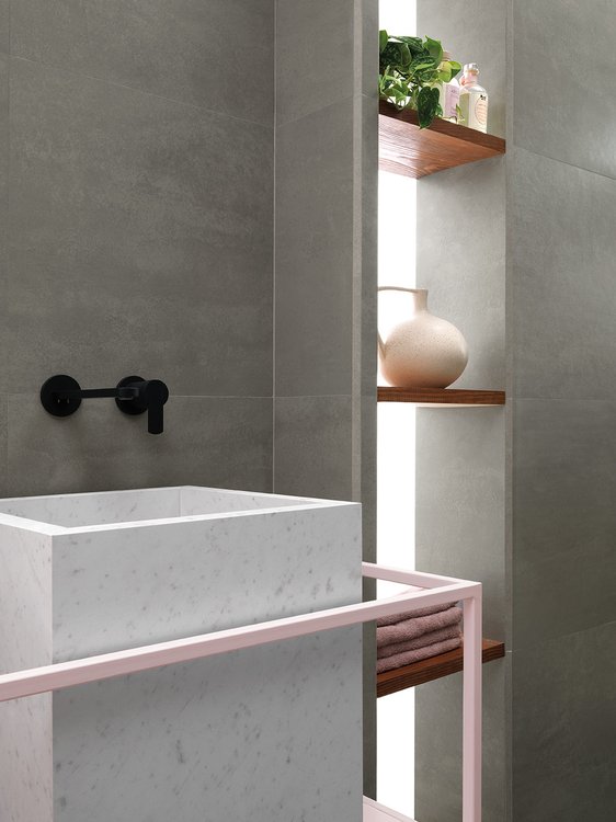 Интерьер , оформленный плиткой из коллекции: YLICO – зеленый