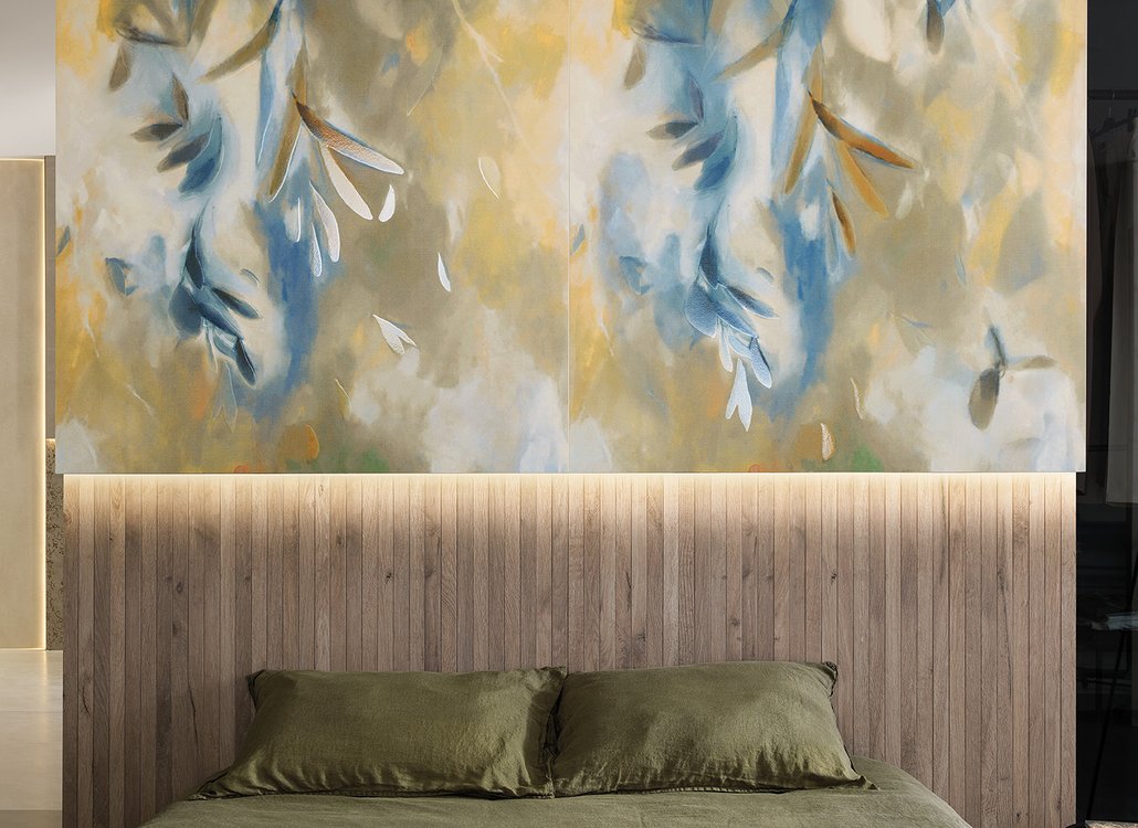 Immagine ambiente , realizzato con piastrelle della collezione: YLICO - Verde